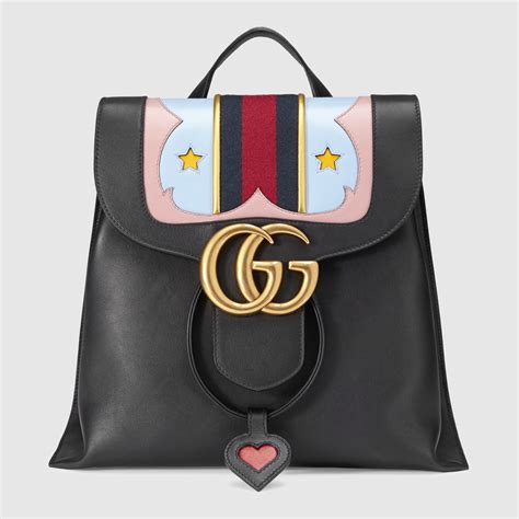 borse marmont gucci|gg marmont leather backpack.